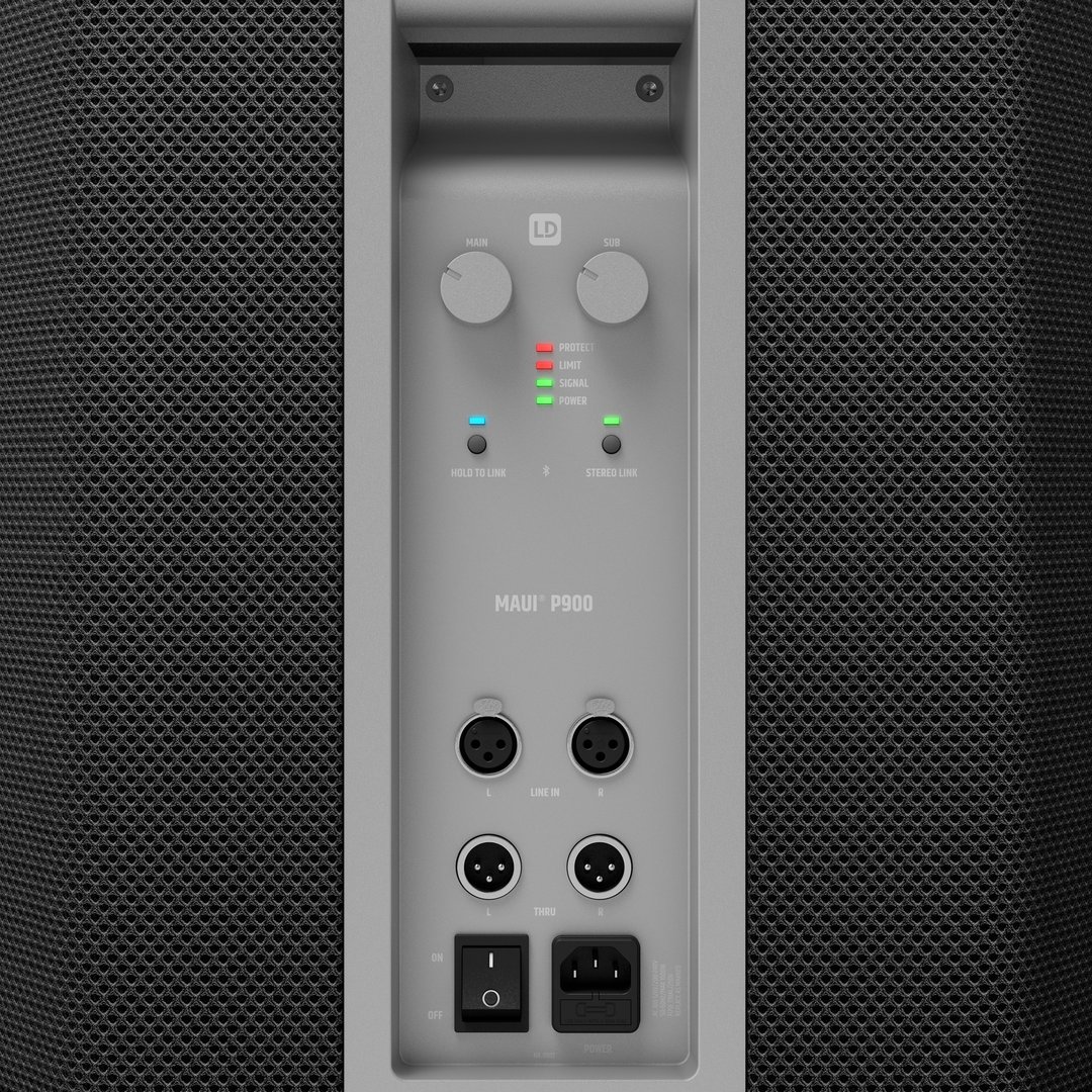 LD Systems MAUI P900 B Aktive Säulen-PA by Porsche Design Studio in Graphite Black