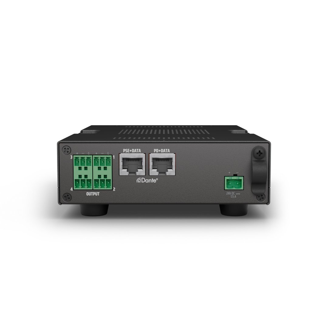 LD Systems DIO 04 4 Ausgänge Dante Interface