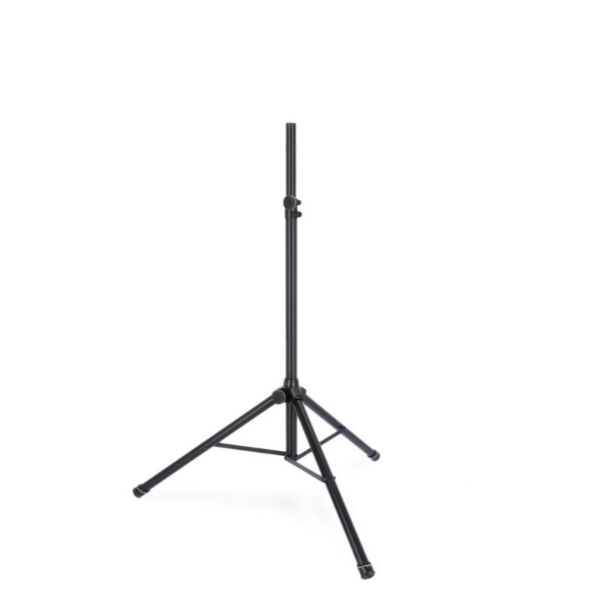 Gravity SP 5211 GS B Lautsprecherständer mit Gasdruckfeder 35 mm, Aluminium Schwarz