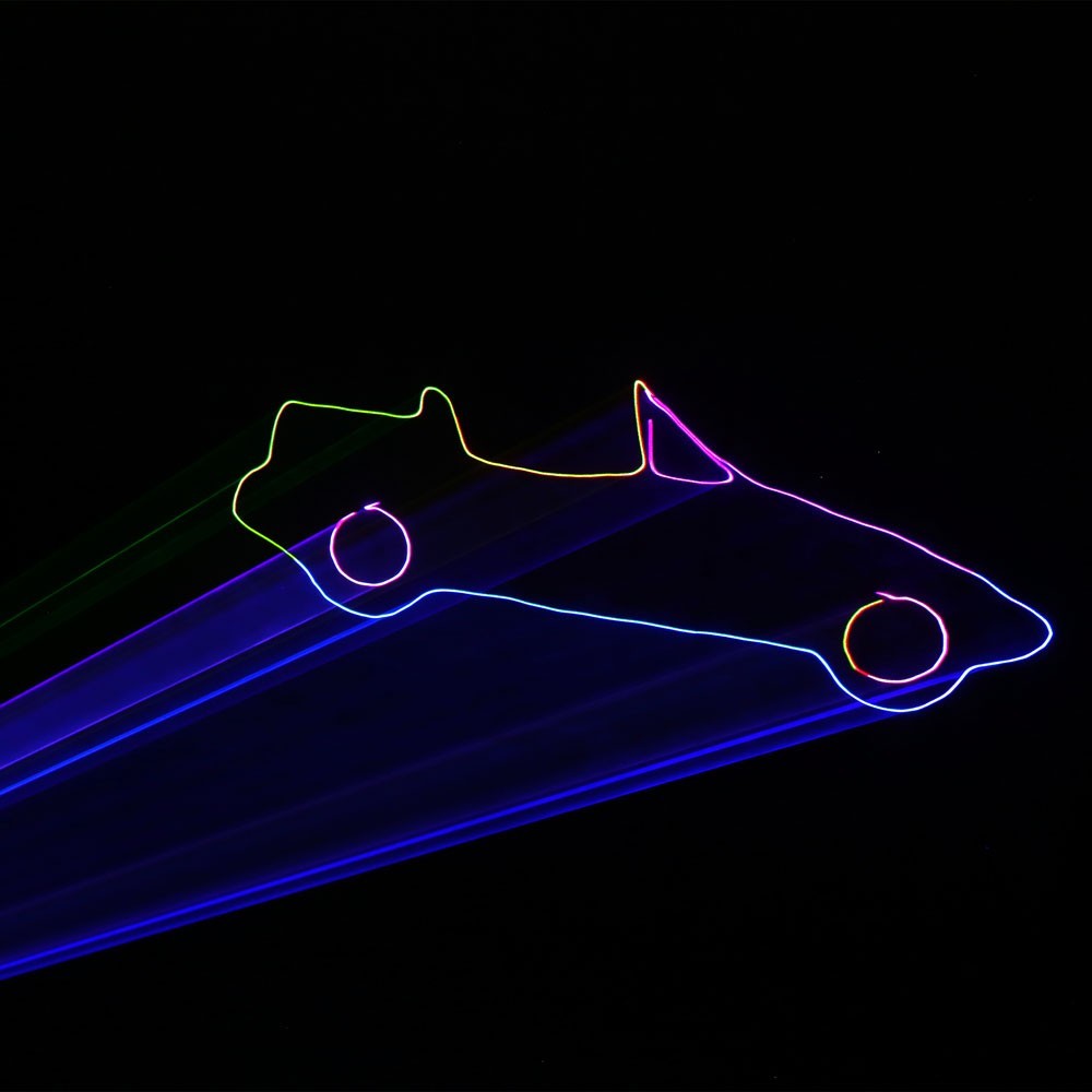 Cameo LUKE 700 RGB Professioneller 700mW RGB Show Laser