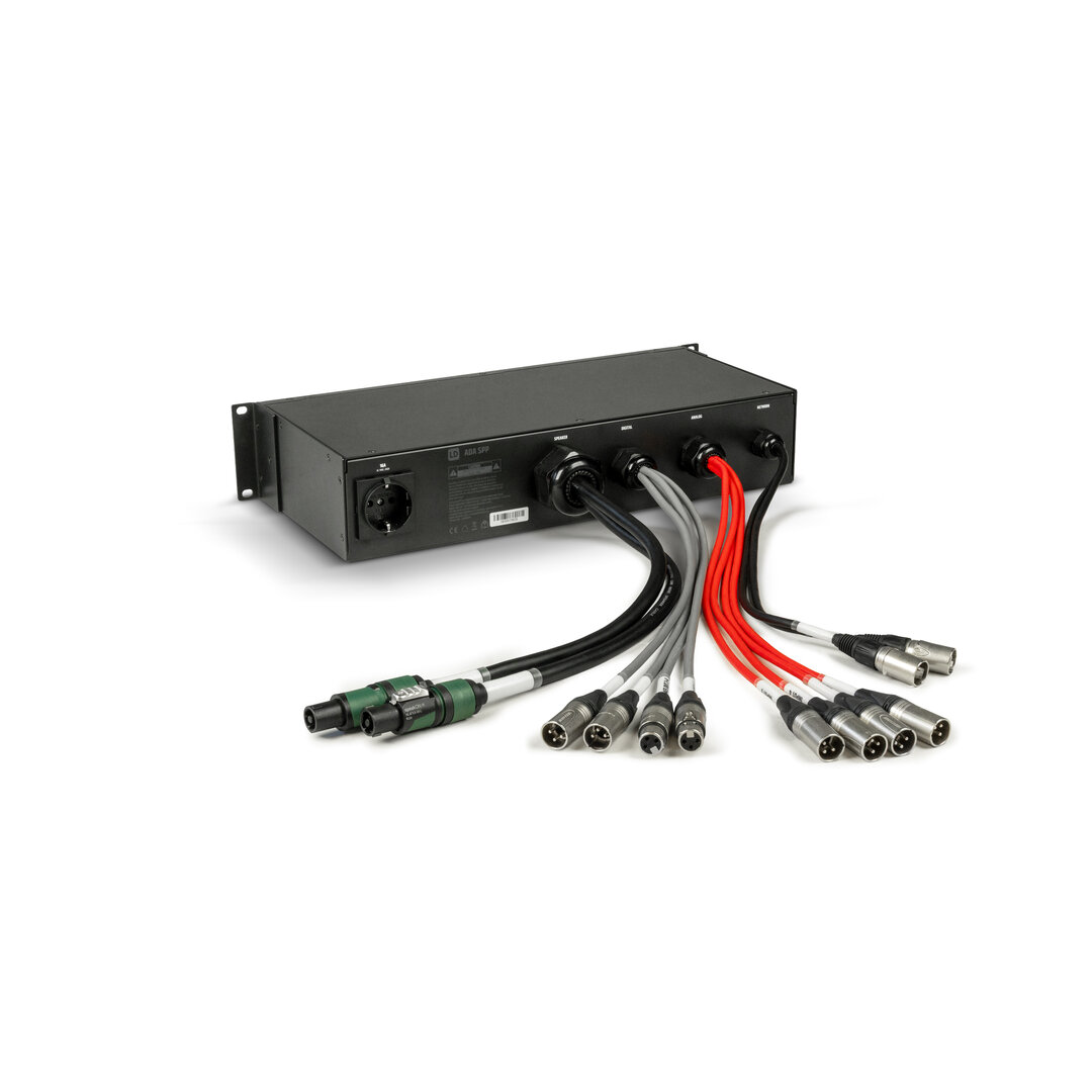 LD Systems ADA SPP 2HE, 19" Front-I/O Patchpanel