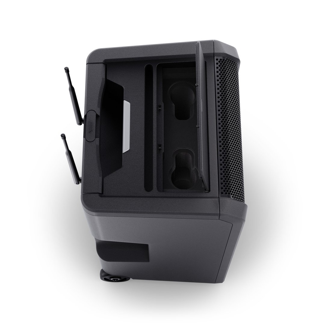LD Systems ANNY® 10 BPH B5 10" Mobiler Bluetooth PA-Lautsprecher mit Akku, Mixer + 1x Headset-Mikro