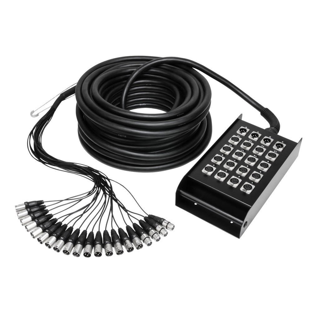 Adam Hall Cables K 20 C 30 Multicore mit Stagebox 16/4 30 m