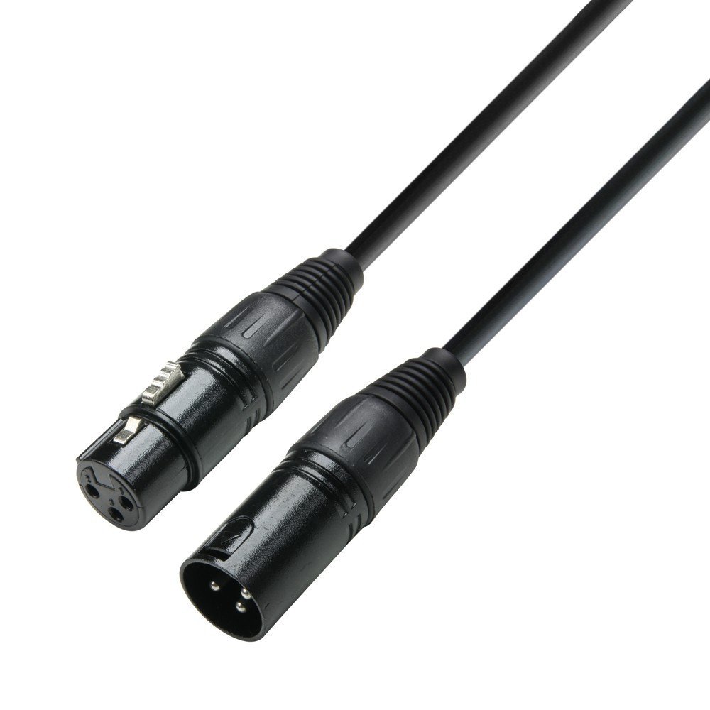 Adam Hall Cables K3 DMF 0150 DMX Kabel XLR male auf XLR female