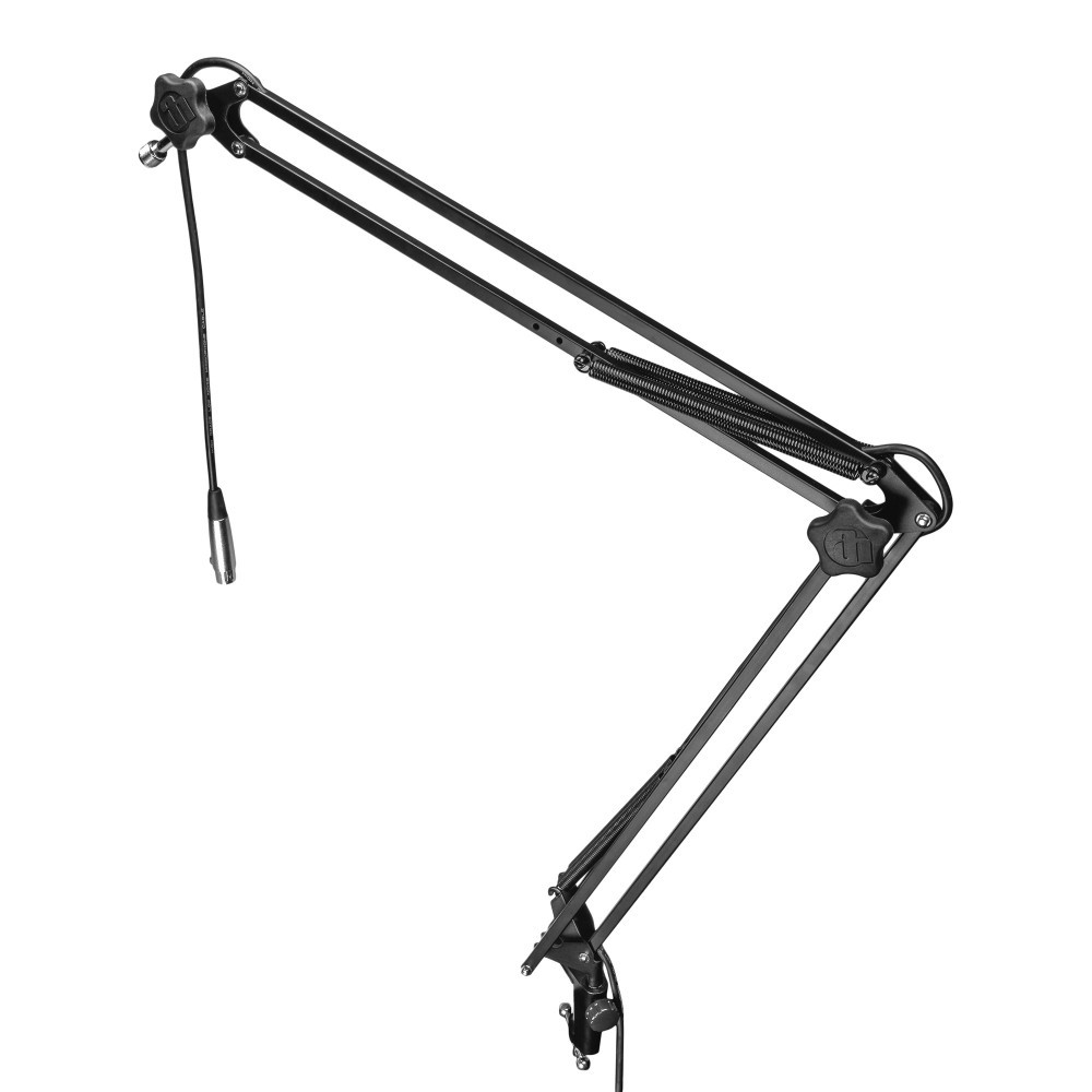 Adam Hall Stands S TBA 01 Tisch Mikrofonarm mit integriertem XLR-Kabel