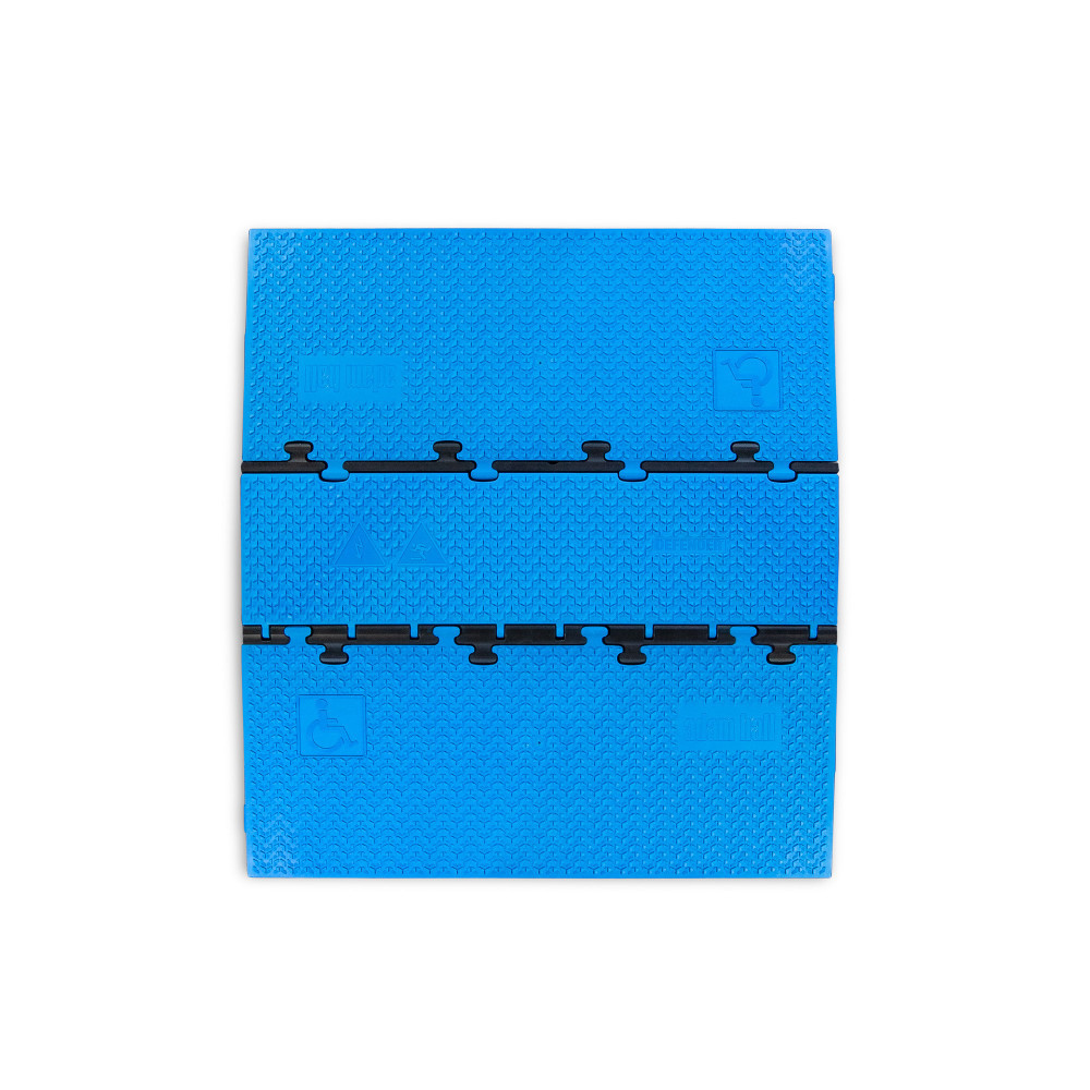 Defender MIDI 5 2D SET BLU Midi 5 2D Set blau Modulsystem für Rollstuhlrampe