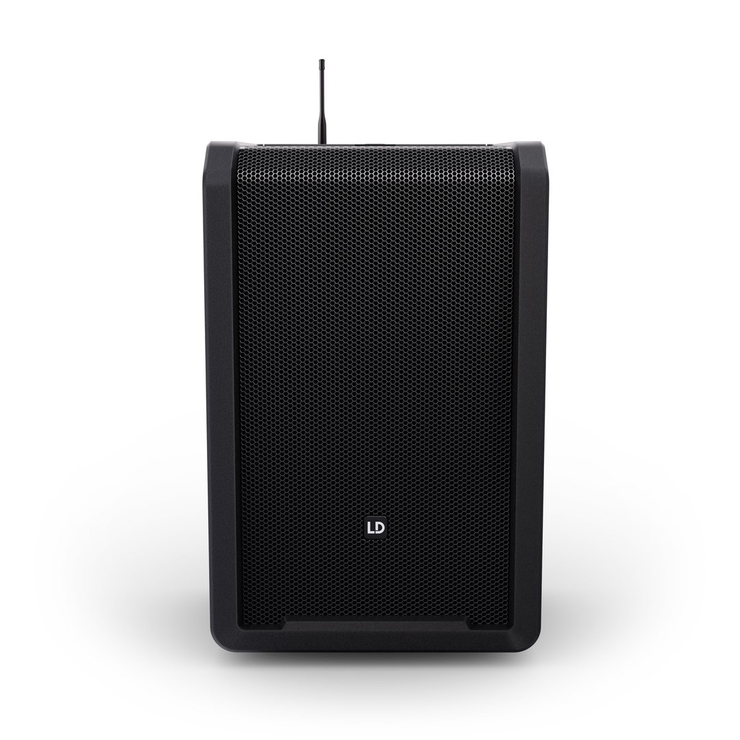 LD Systems ANNY® 10 HHD B5 10" Mobiler Bluetooth® PA-Lautsprecher mit Akku, Mixer und 1x Funkmikrofo