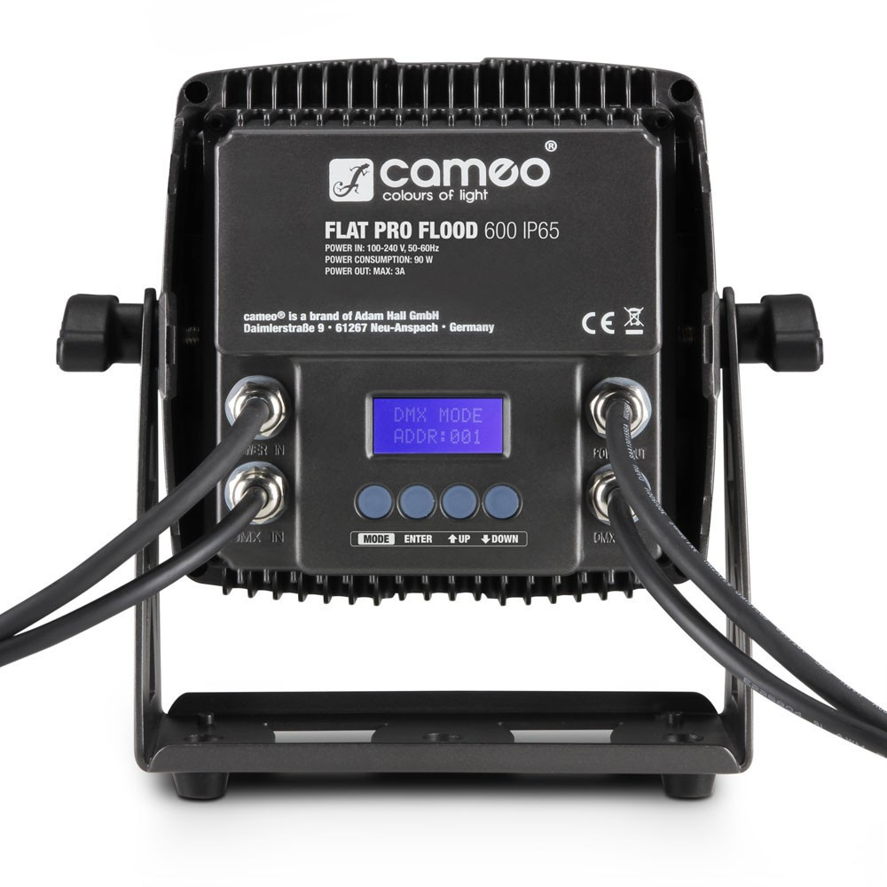 Cameo FLOOD 600 IP65 Outdoor-Fluter mit 9 x 12 W RGBWA + UV