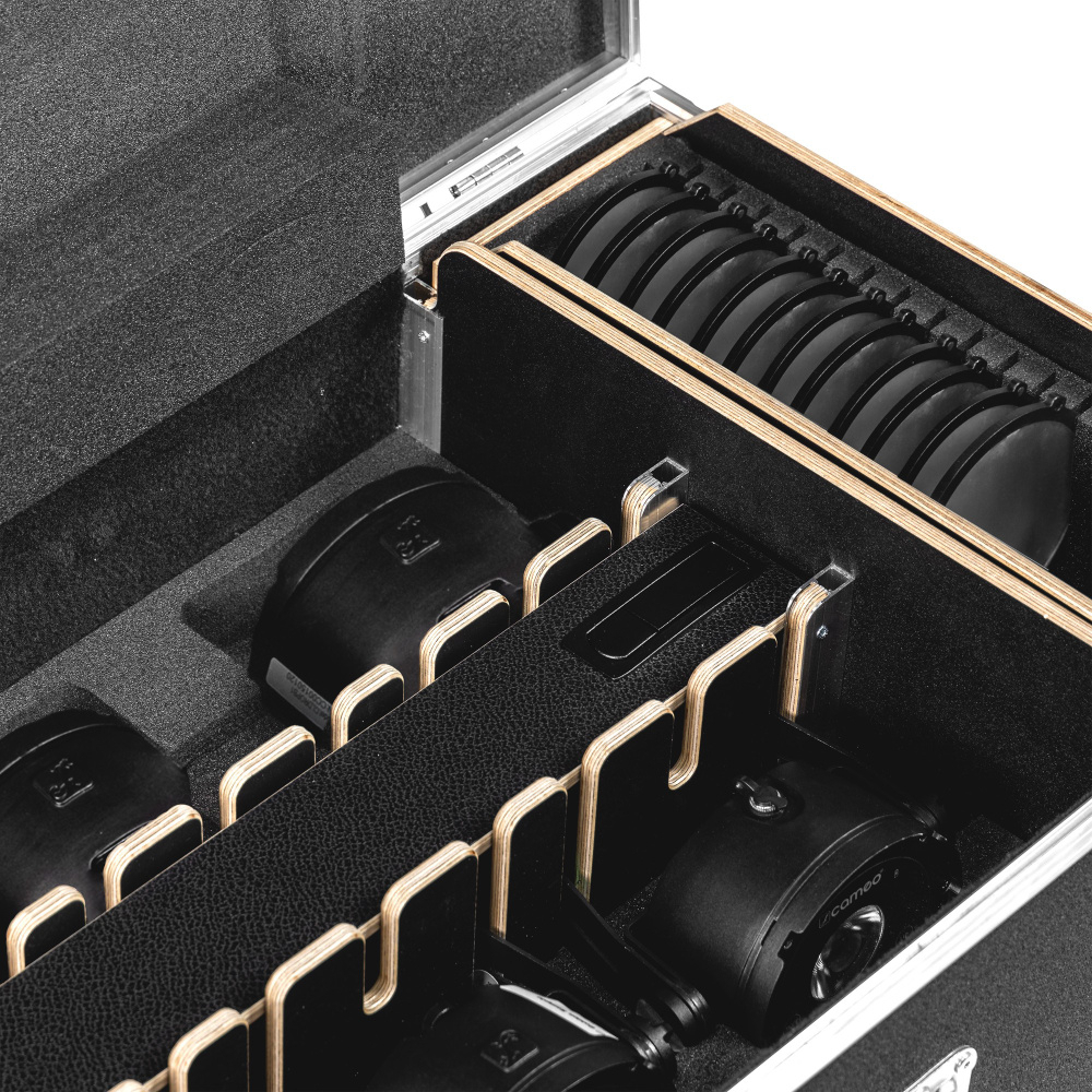 Cameo DROP B1 TOURING SET 2 6 x CLDROPB1 im Lade-Flightcase mit Netzteil