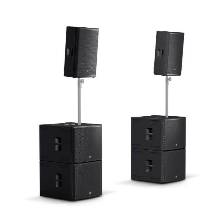 LD Systems STINGER G3 IMPACT SET A 2 x 15" Aktiv-PA-Lautsprecher + 4 x 18" Aktiv-Subwoofer