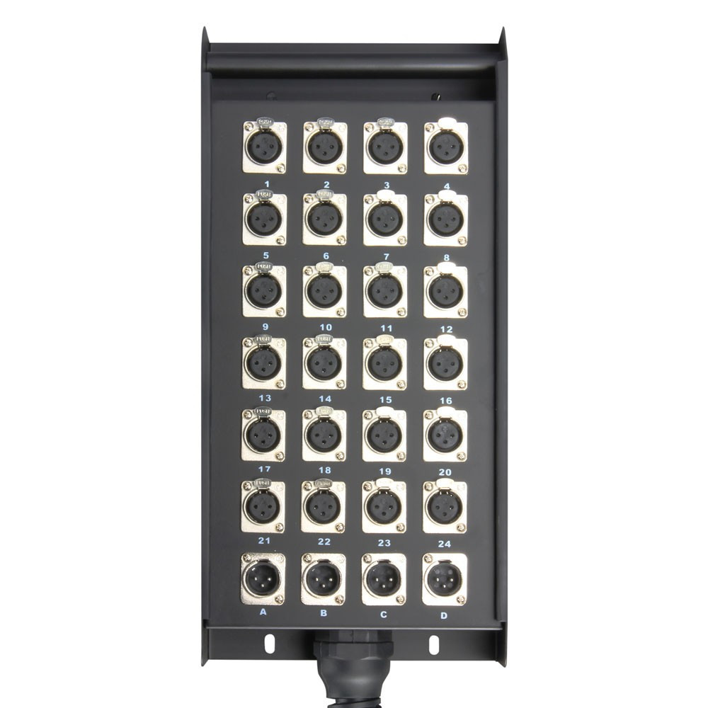 Adam Hall Cables K 28 C 30 Multicore mit Stagebox 24/4 30 m