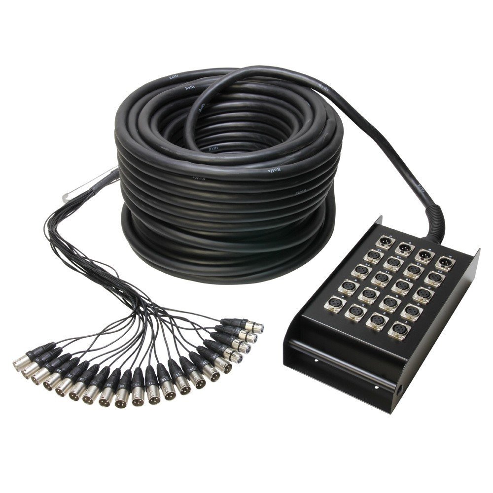 Adam Hall Cables K 20 C 50 Multicore mit Stagebox 16/4 50 m