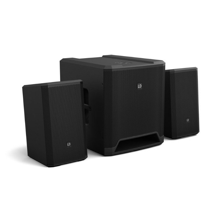 LD Systems DAVE 12 G4X Kompaktes 2.1 PA-System aktiv