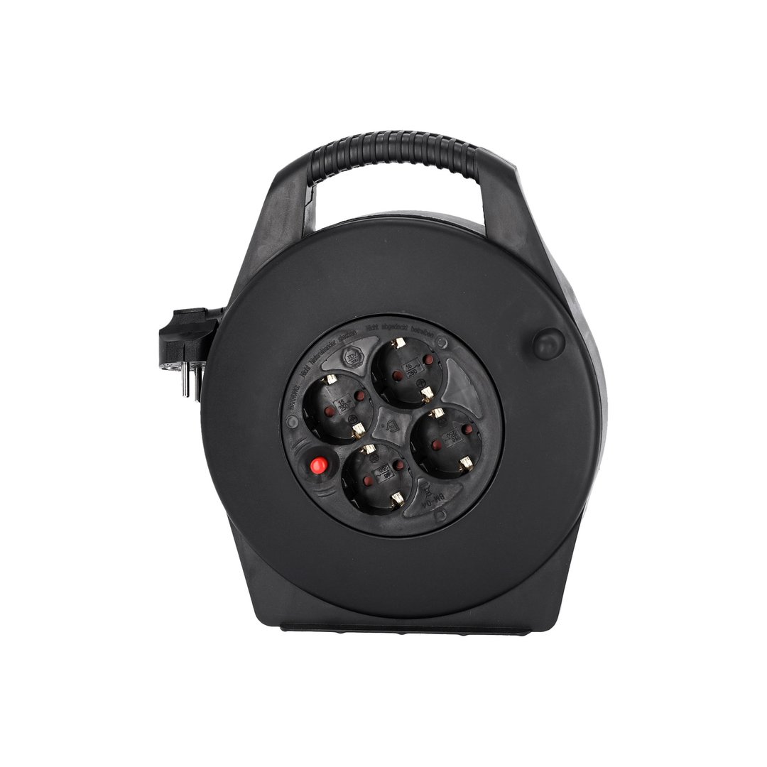 Adam Hall Cables 3 STAR CD 10 PWR Strom Kabeltrommel 4-Fach Schuko, 10m