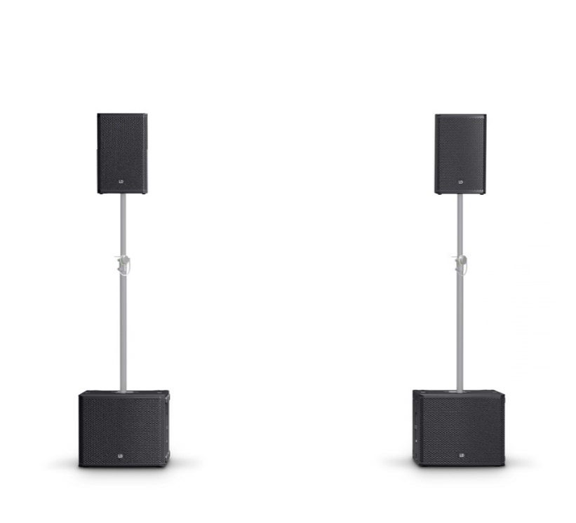 LD Systems  STINGER G3 EVENT SET A  2 x 10" Aktiv-PA-Lautsprecher + 2 x 15" Aktiv-Subwoofer