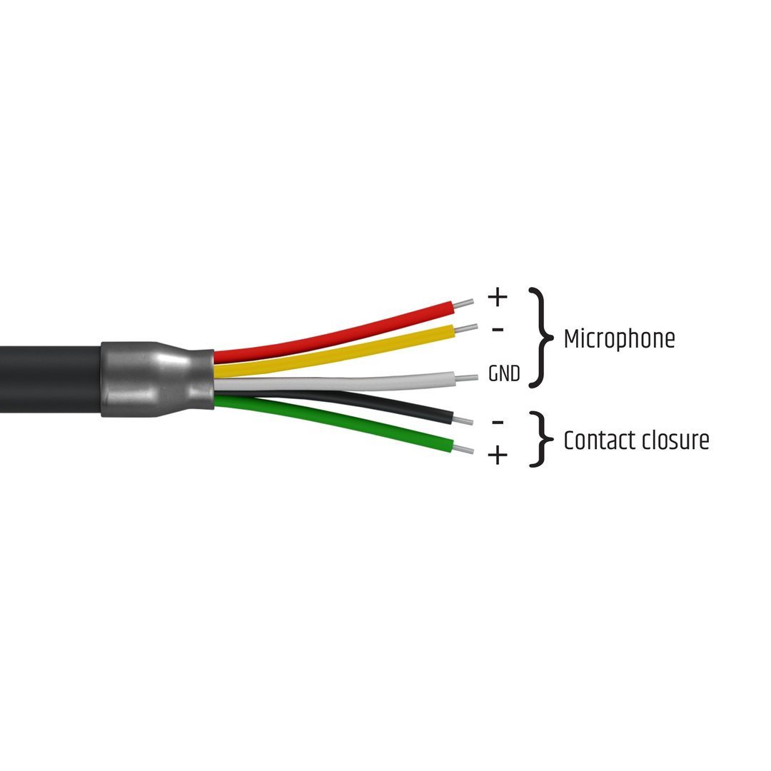 LD Systems PAM Paging Tischmikrofon mit Schwanenhals