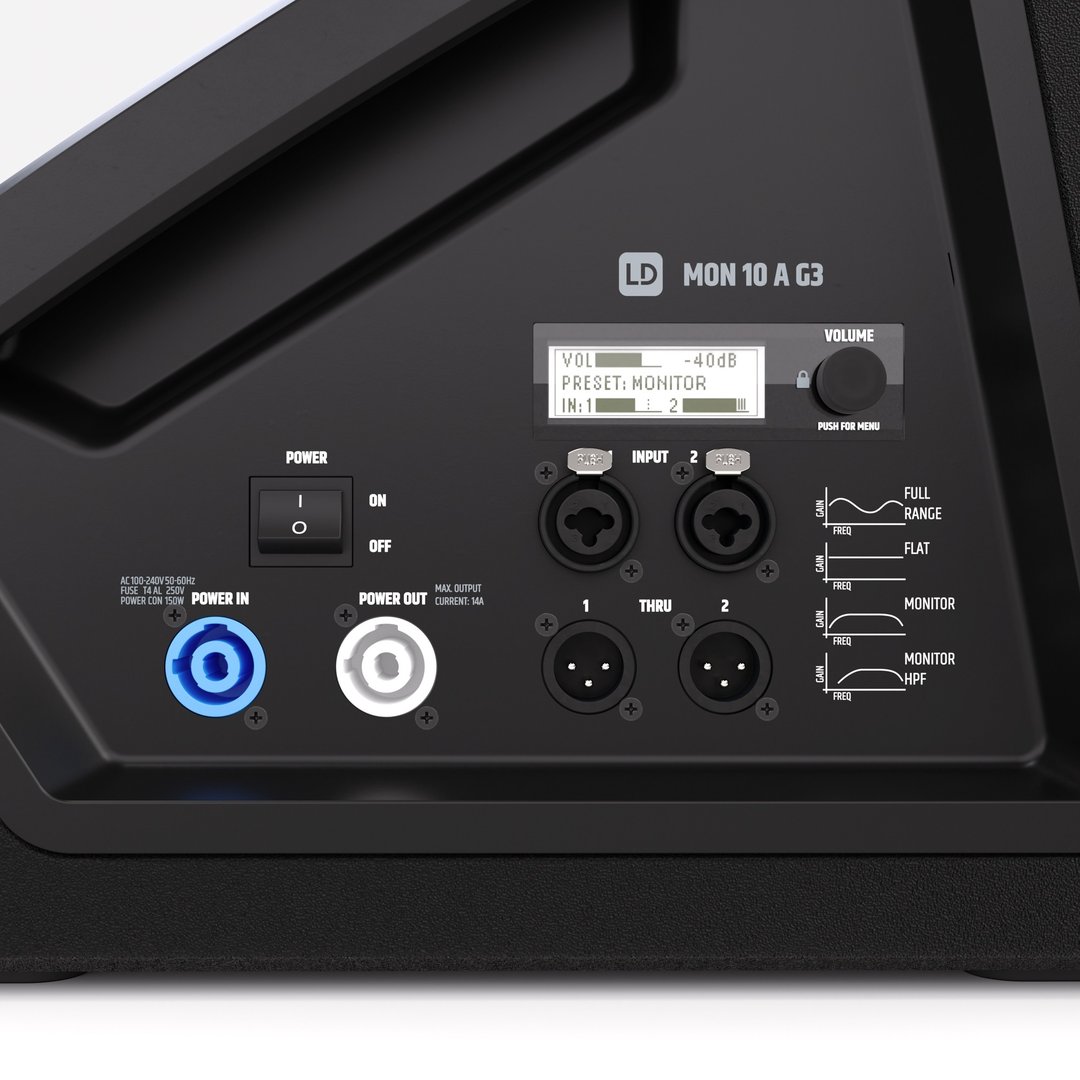 LD Systems MON 10 A G3 10" aktiver koaxialer Bühnenmonitor