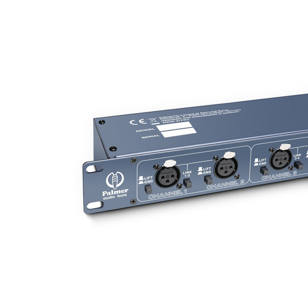 Palmer RMMS 8 8-Kanal Mikrofon-Splitter