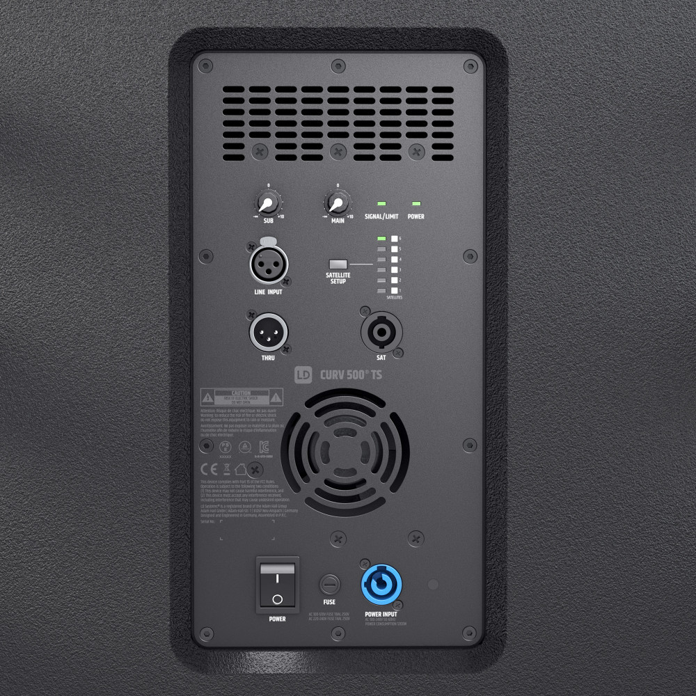 LD Systems CURV 500 TS Kompaktes Touring Array System