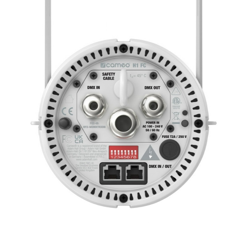 Cameo H1 FC WH DMX-steuerbares Houselight mit RGBAL-LED Weiß