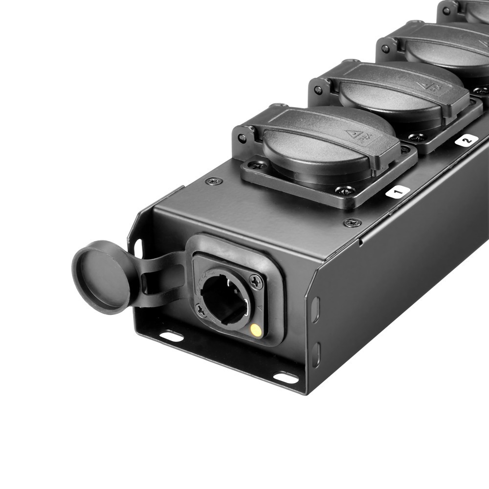 Adam Hall Cables PRO PORT 4 T Stromverteiler 4 x IP54 Schuko out & IP65 in/out