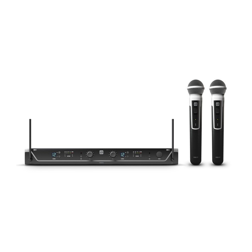 LD Systems U305 HHD 2 Dual - Funkmikrofon System mit 2 x Handmikrofon dynamisch