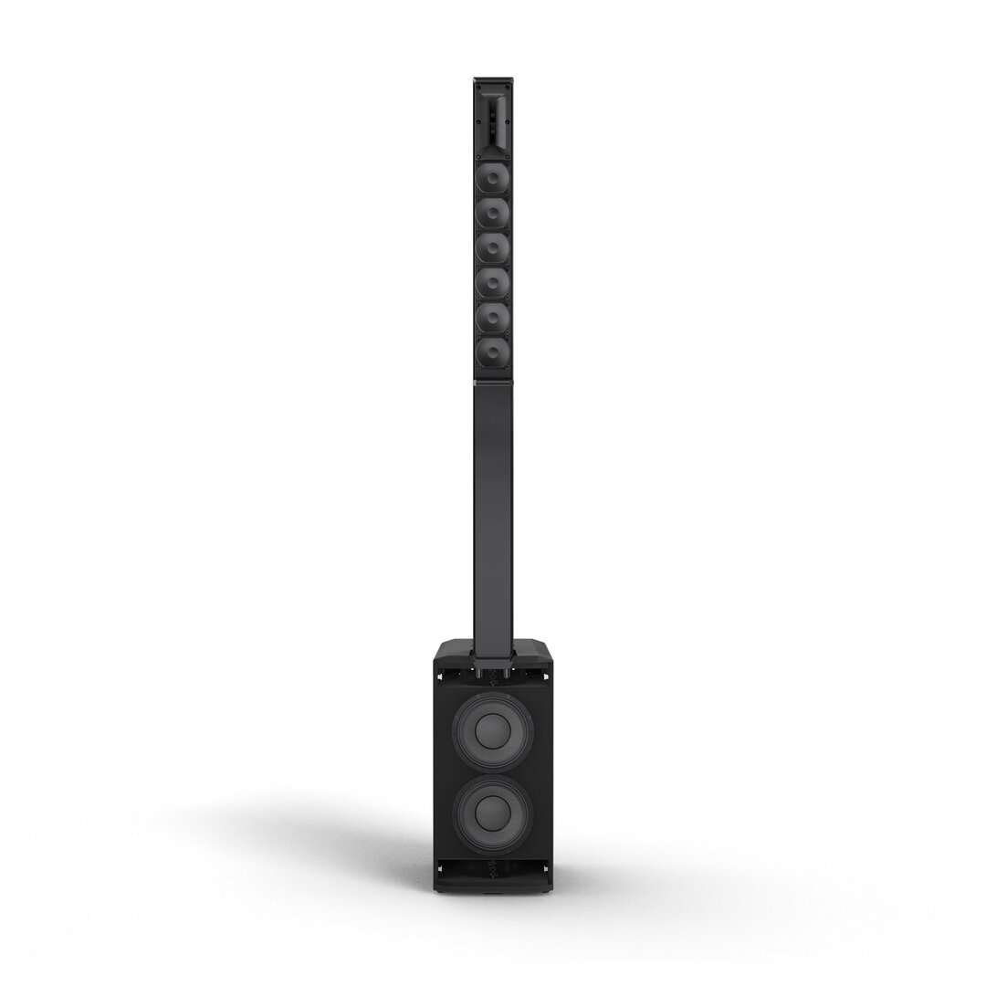 LD Systems MAUI 11 G3 MIX  Portables Cardioid Säulen PA System mit Digital-Mixer, schwarz