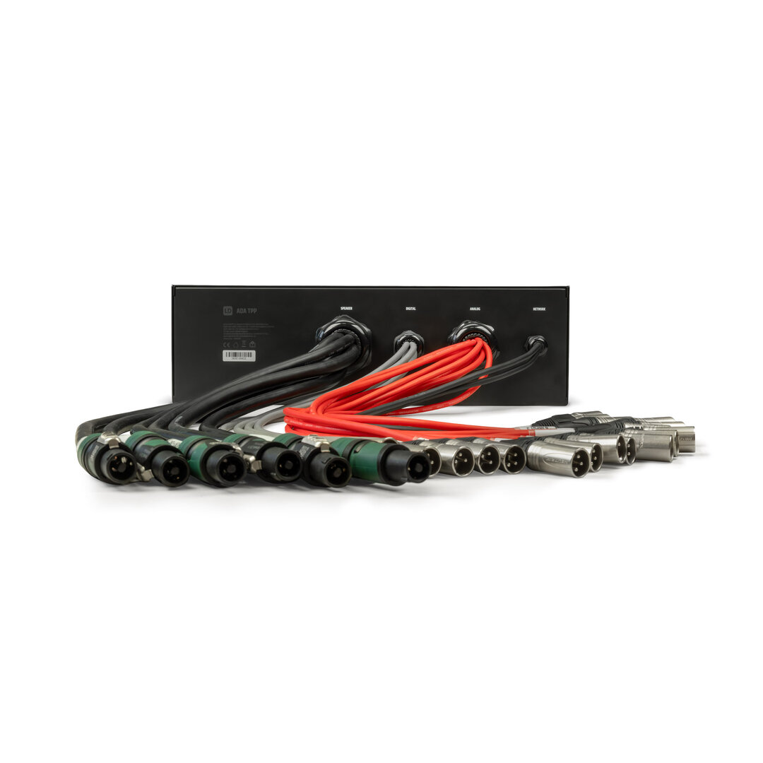 LD Systems ADA TPP 3HE, 19" Front-I/O Patchpanel
