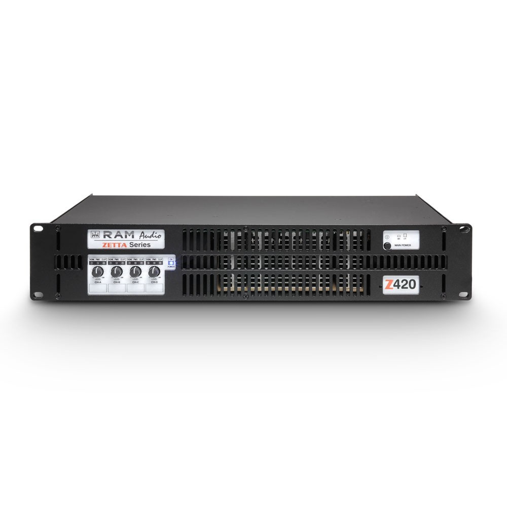 Ram Audio Zetta 420 PA Endstufe 4 x 500 W 2 Ohm