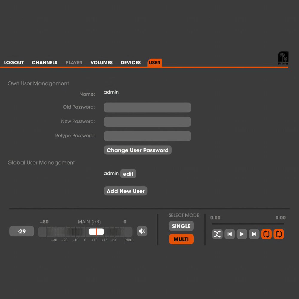 Palmer Grand Audition MKII 24-Kanal-Umschaltsystem
