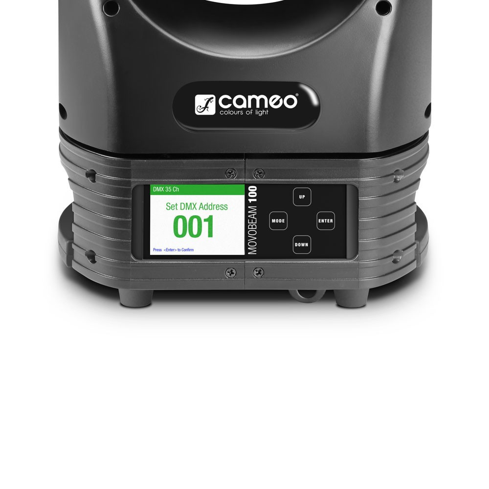 Cameo MOVO BEAM 100 Beam Moving Head mit LED-Ring