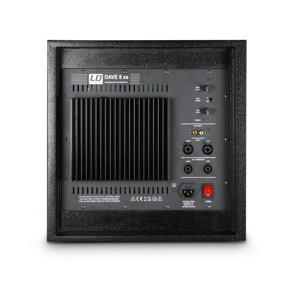 LD Systems DAVE 8 XS Kompaktes PA-System aktiv