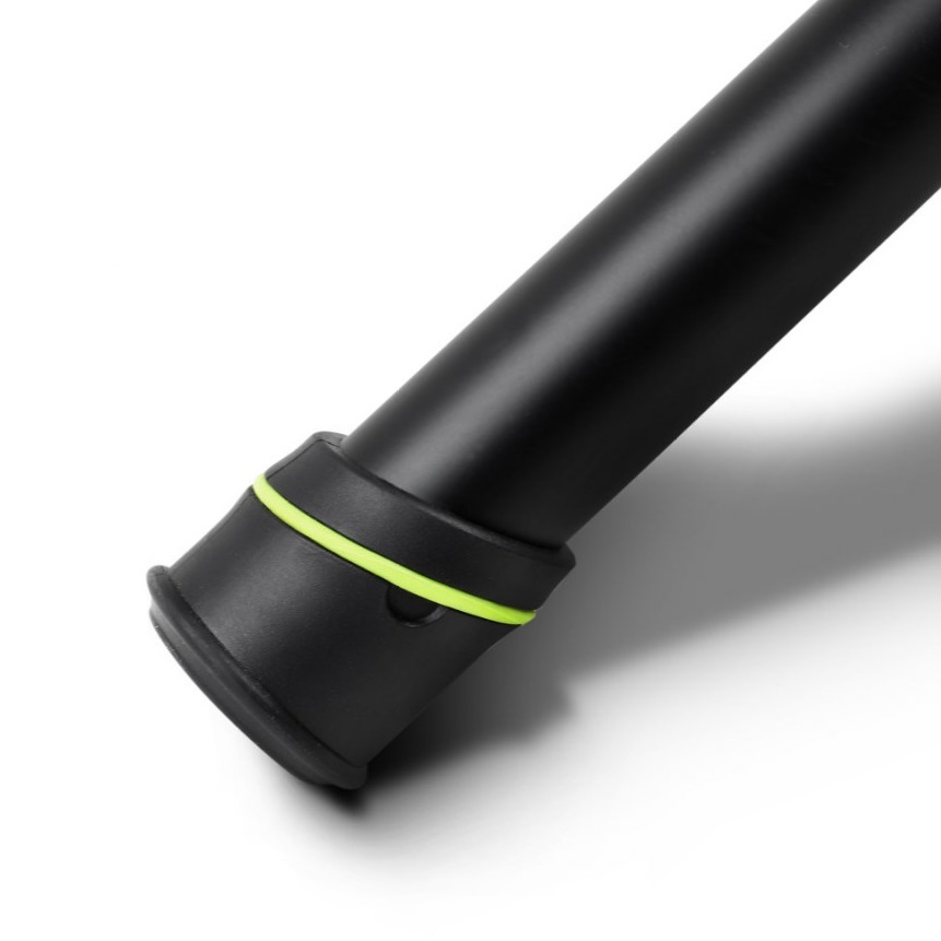 Gravity SP 5211 GS B Lautsprecherständer mit Gasdruckfeder 35 mm, Aluminium Schwarz