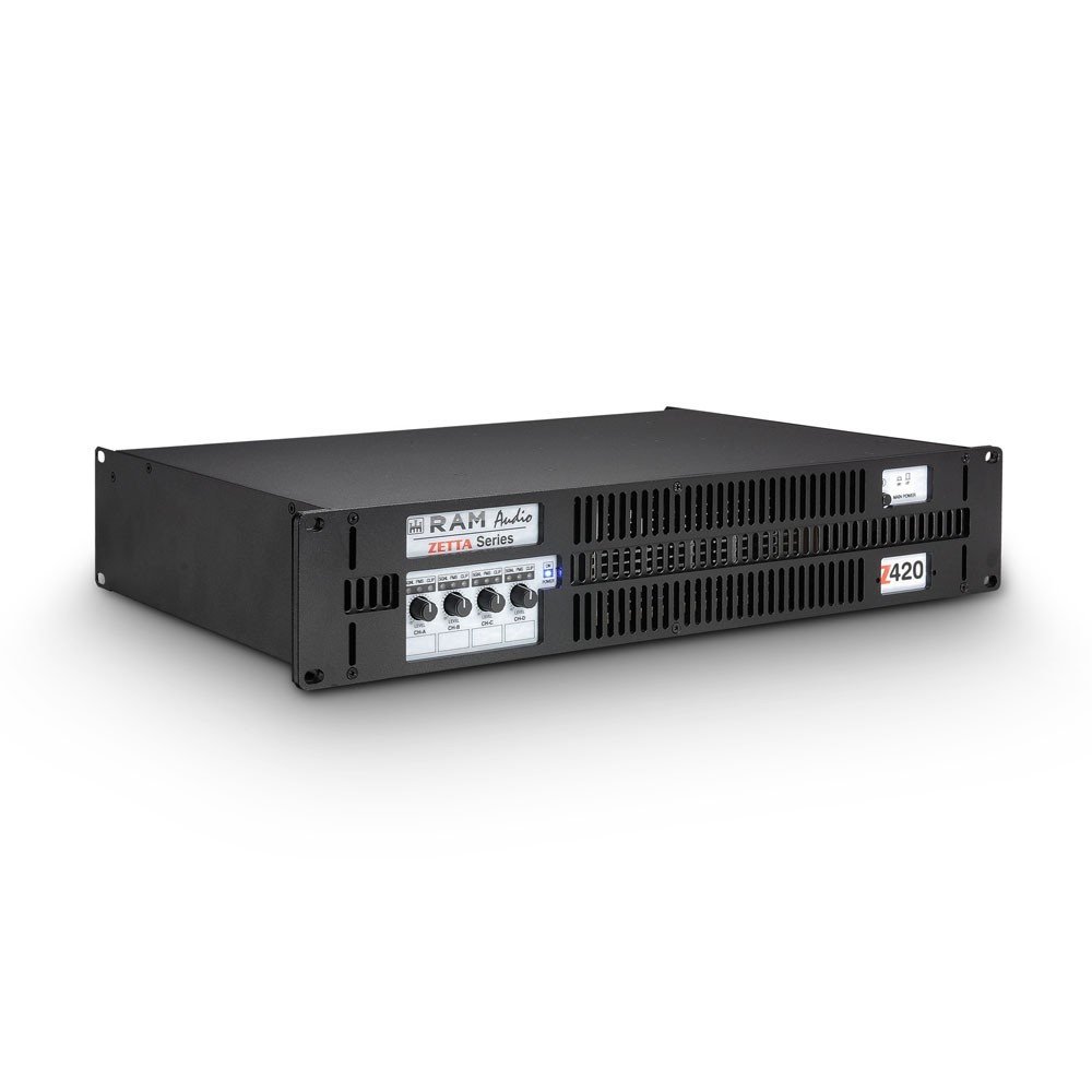 Ram Audio Zetta 420 PA Endstufe 4 x 500 W 2 Ohm