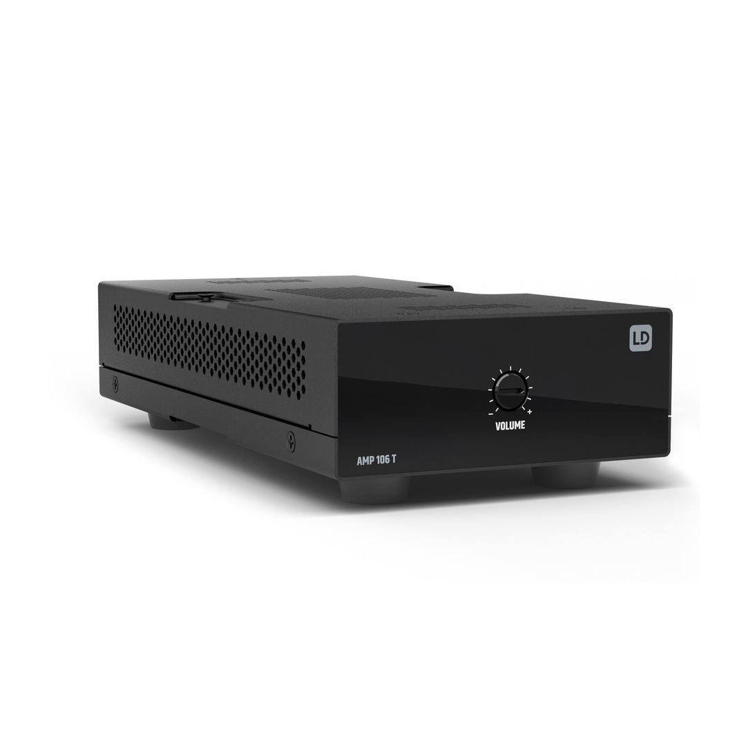 LD Systems  AMP 106 T  1-Kanal Mini Installationsendstufe 60 W @ 4 Ohm / 70V/100V