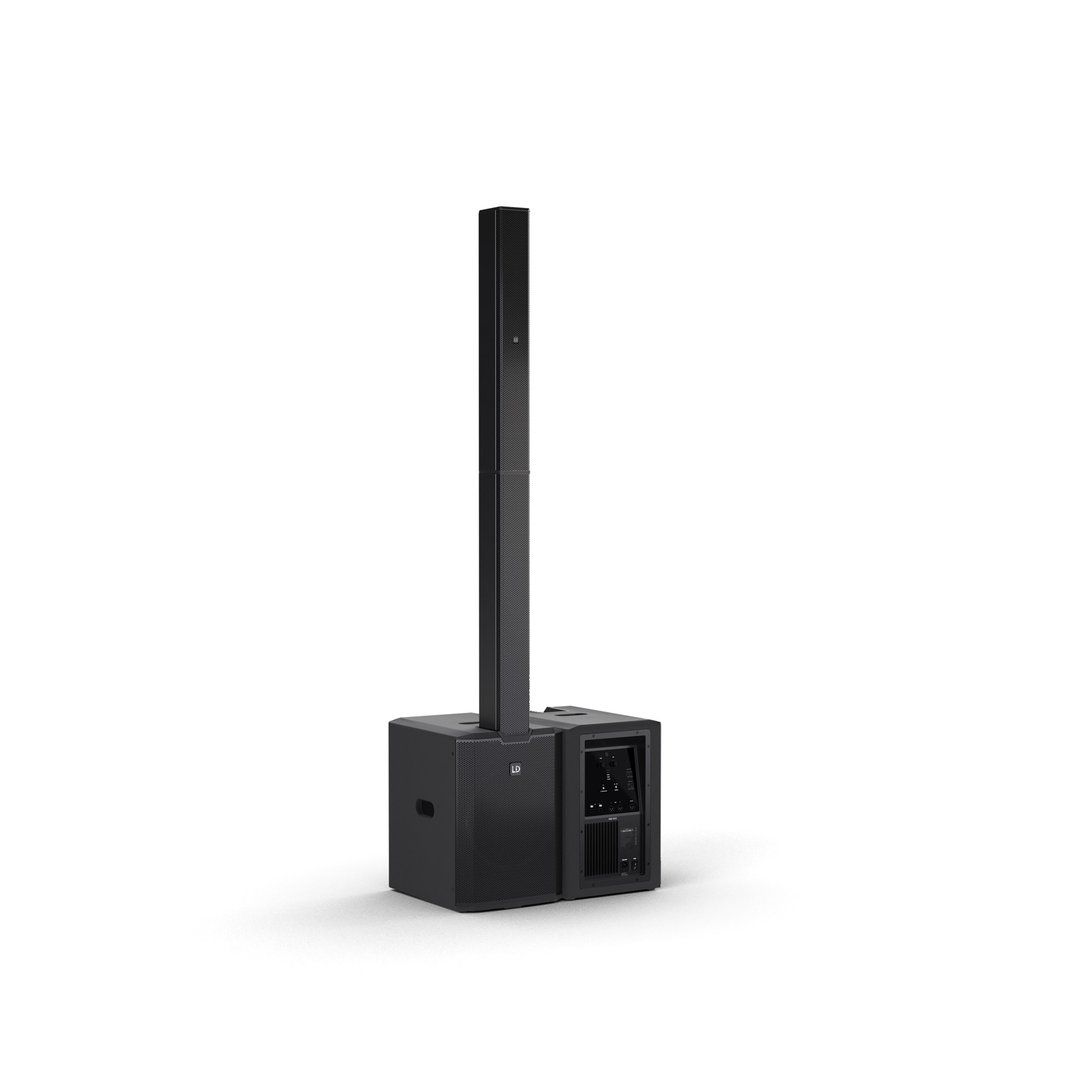 LD Systems MAUI 28 G3 Kompaktes Cardioid Säulen PA System, Schwarz