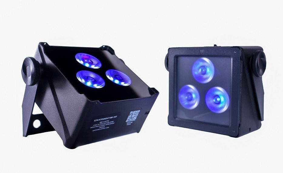 Iridium VISION CONTROL Flat Par 3*10W RGBW Tourpack 6in1
