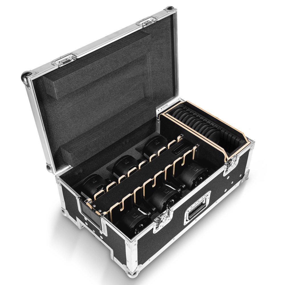 Cameo DROP B1 TOURING SET  6 x CLDROPB1 im Lade-Flightcase mit Netzteil