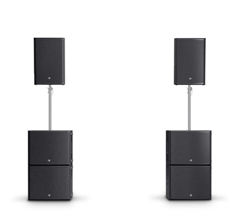 LD Systems STINGER G3 IMPACT SET A 2 x 15" Aktiv-PA-Lautsprecher + 4 x 18" Aktiv-Subwoofer