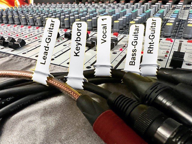 Texit Eventline  Band  Kabelmarkierer, Beschriftungsset