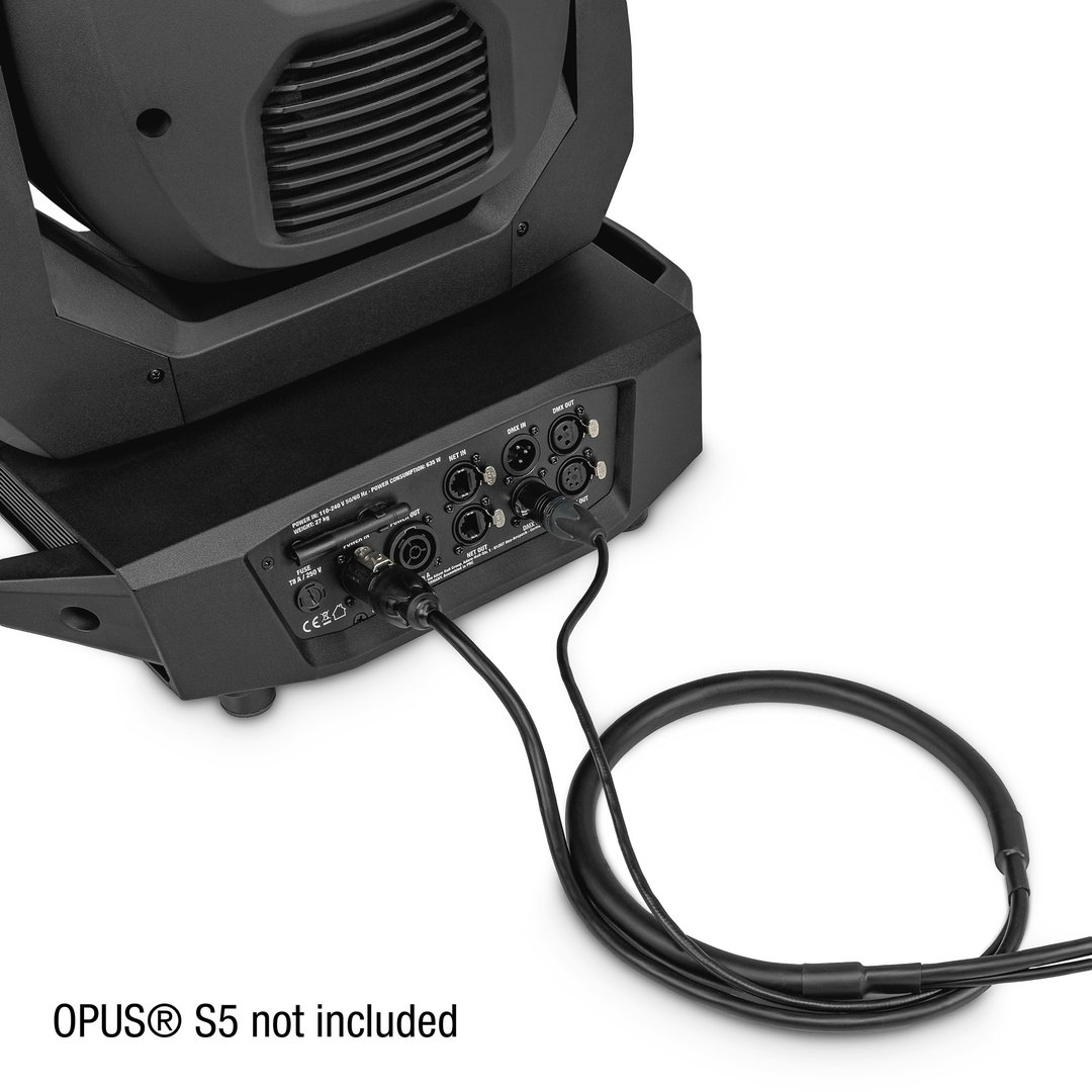 Adam Hall Cables 5 STAR H TCON 5D 1000 Hybridkabel | Netz & DMX | Neutrik® XLR 5-Pol x TRUE1® | 10 m