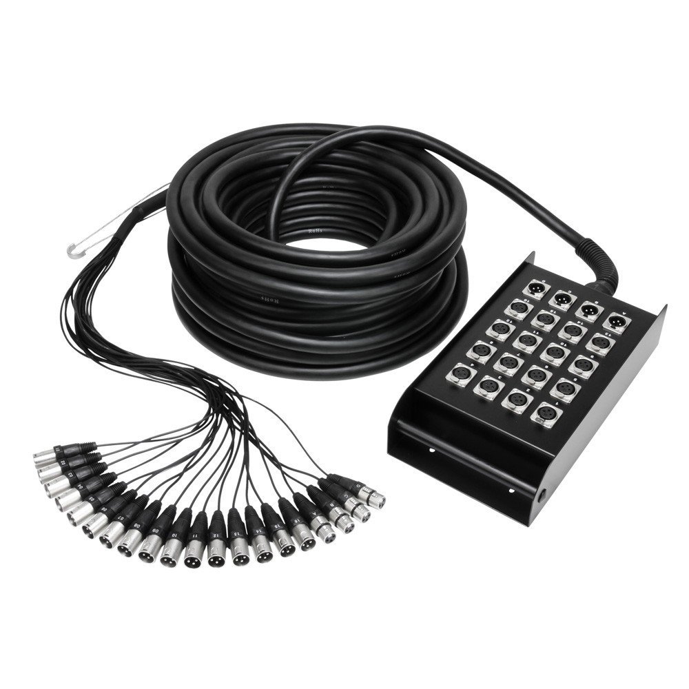 Adam Hall Cables K 20 C 30 Multicore mit Stagebox 16/4 30 m
