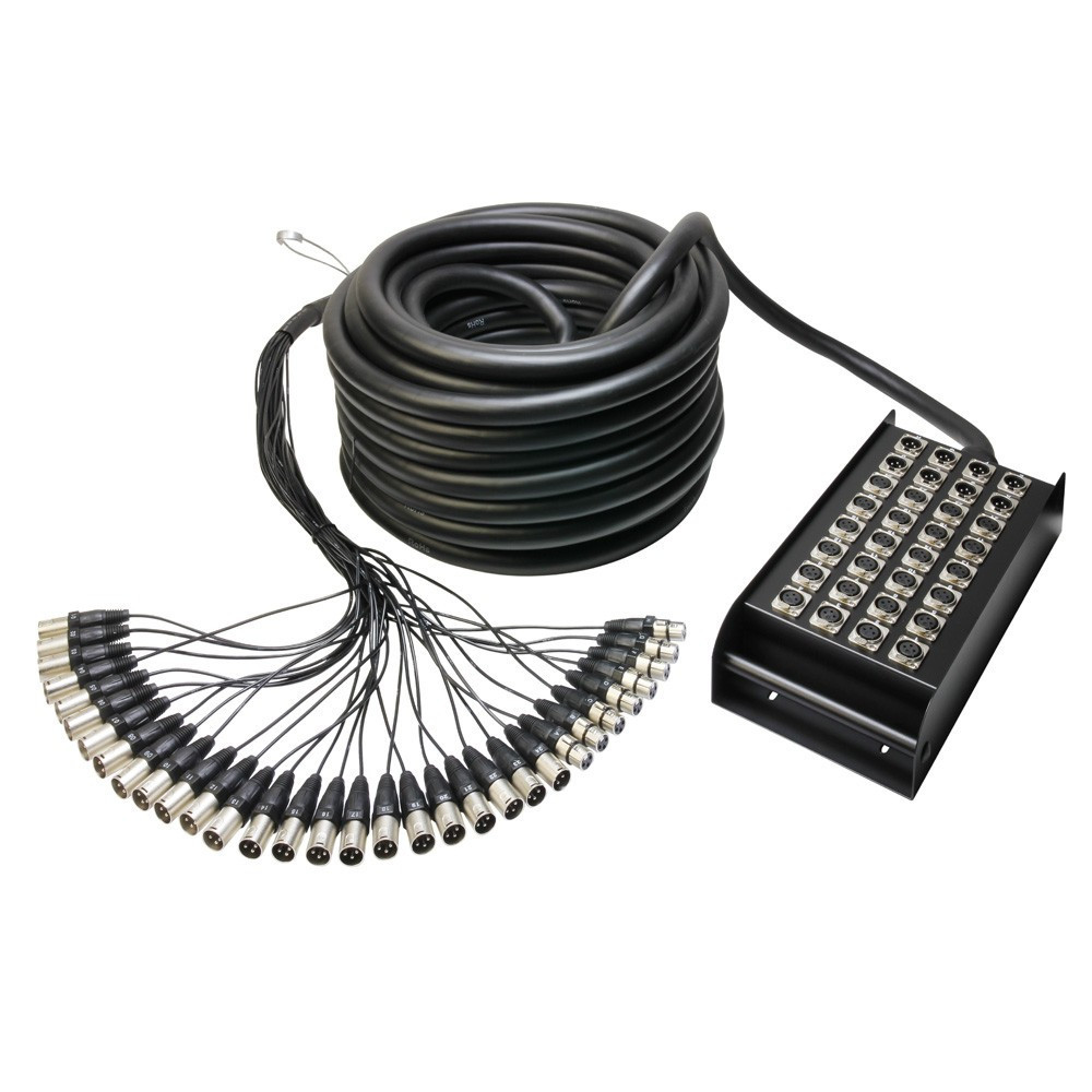 Adam Hall Cables K 32 C 30 Multicore mit Stagebox 24/8 30 m