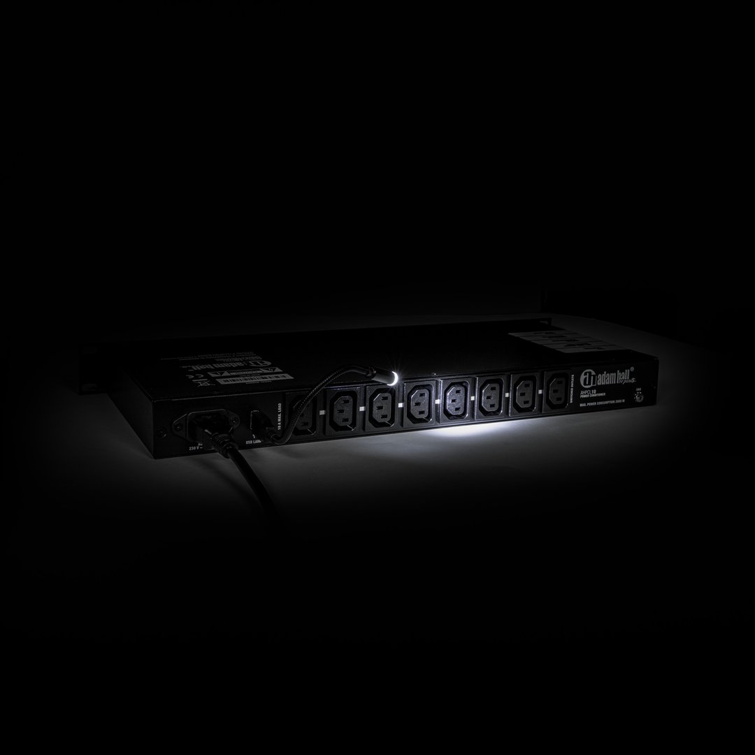 Adam Hall 19" Parts PCL 10 Power Conditioner mit Rack-Beleuchtung