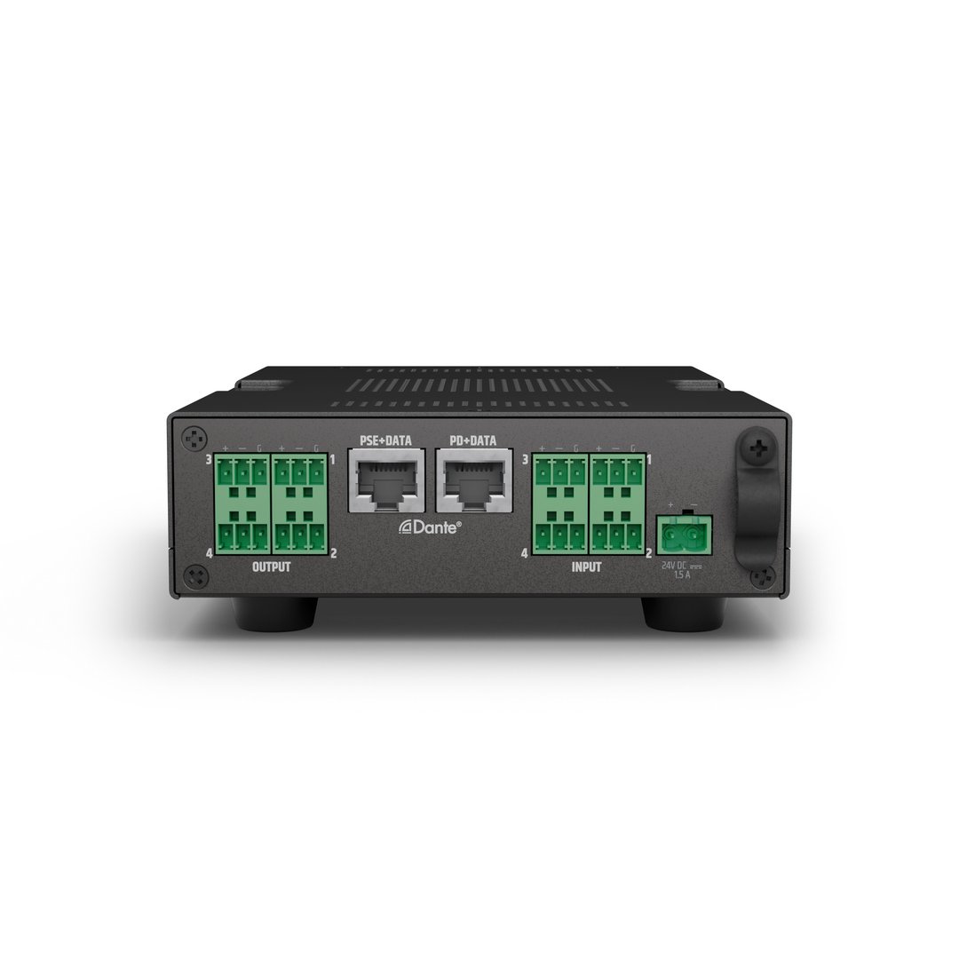 LD Systems DIO 44 4x4 Ein-/Ausgänge Dante-Interface