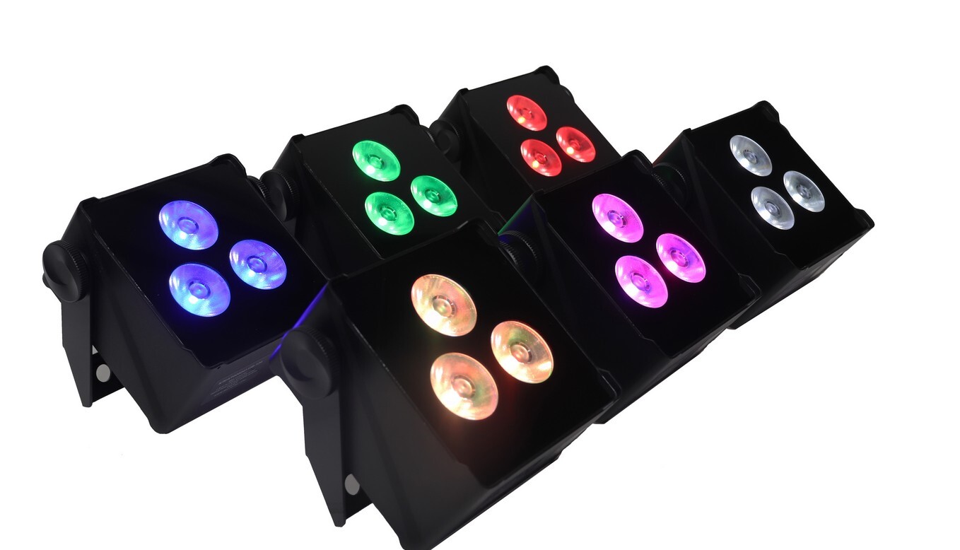 Iridium VISION CONTROL Flat Par 3*10W RGBW Tourpack 6in1