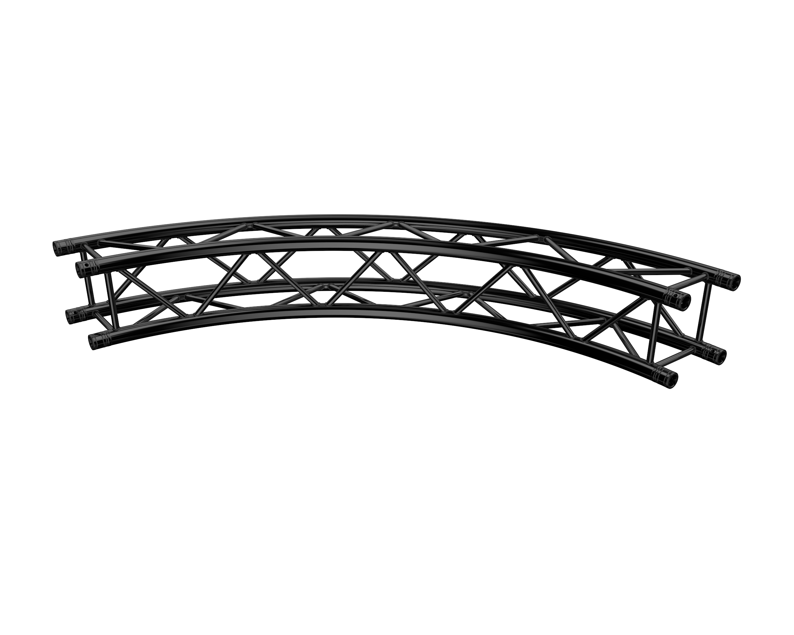 F34 Kreisstück für Ø 3,0m 90° stage black