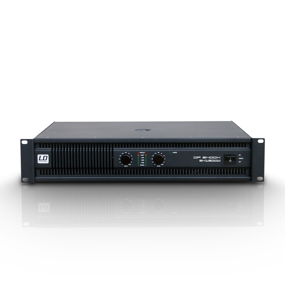 LD Systems DEEP2 2400 X PA Endstufe 2 x 1200 W 2 Ohm