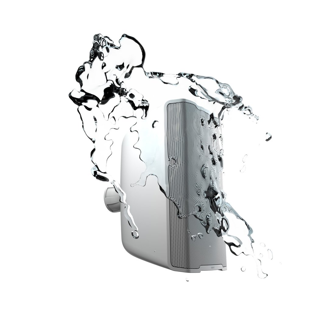 LD Systems DQOR 8 T W 8" Indoor/Outdoor 2-Wege-Installationslautsprecher passiv 8 Ohm, weiß