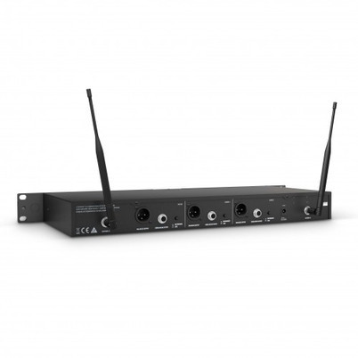LD Systems U508 BPHH 2 Funkmikrofon System 2 x Headset beigefarben